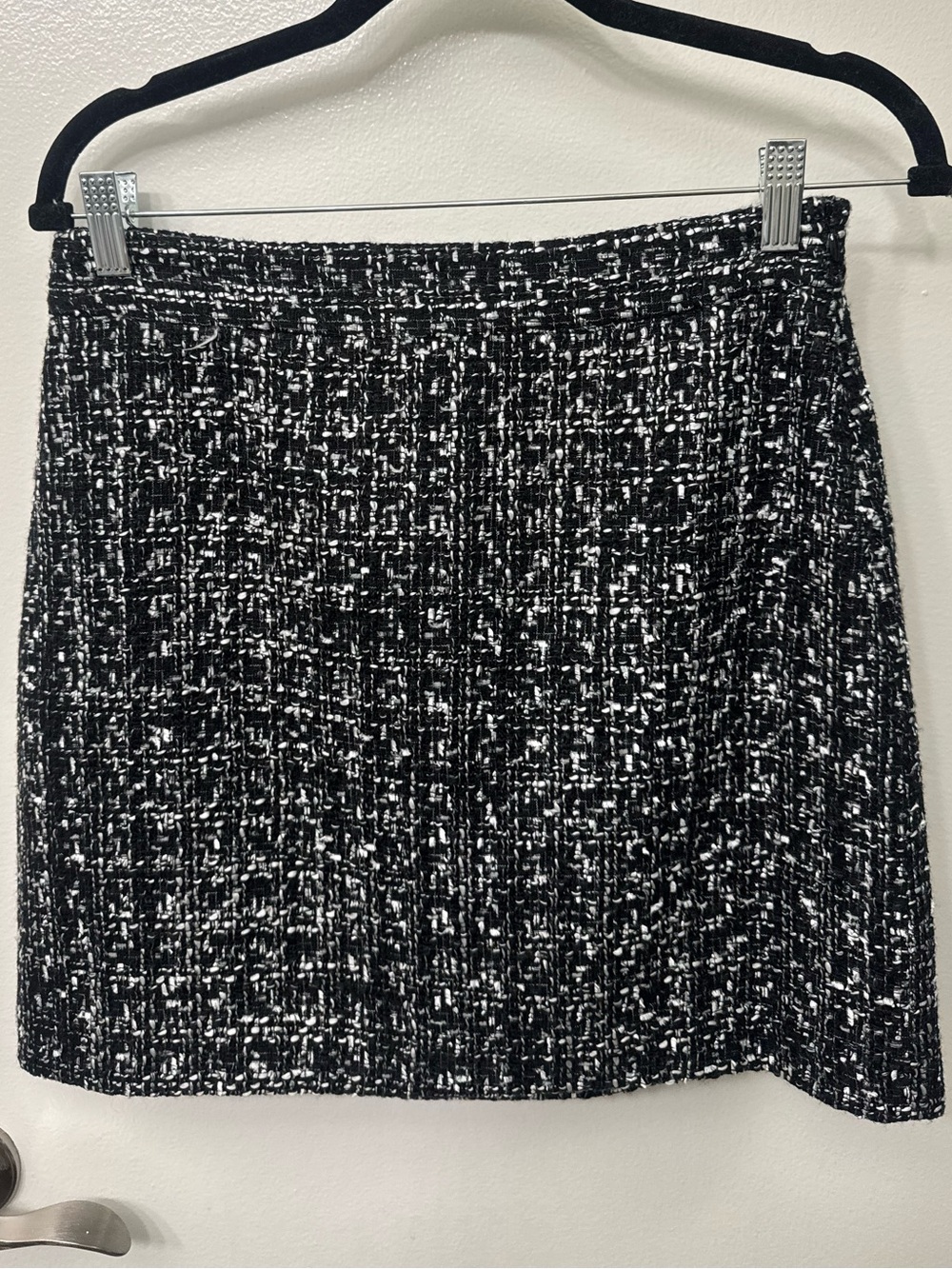 NWT MILLY Tweed Mini Skirt | Designer Preppy Bouclé Skirt